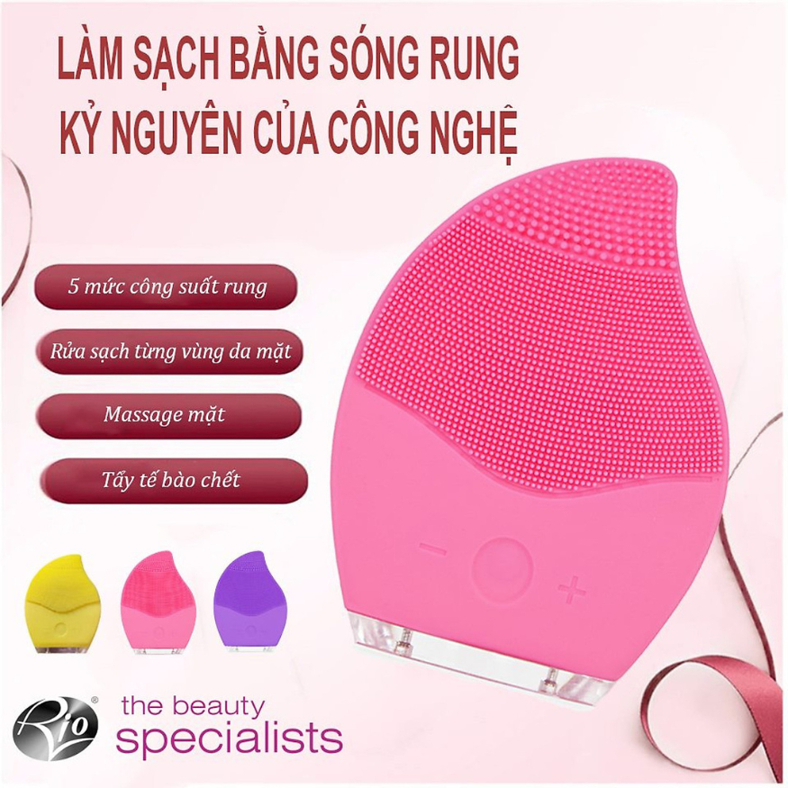 <Chính hãng UK>Máy rửa mặt massage làm sạch sâu RIO-FADC, bảo hành 2 năm