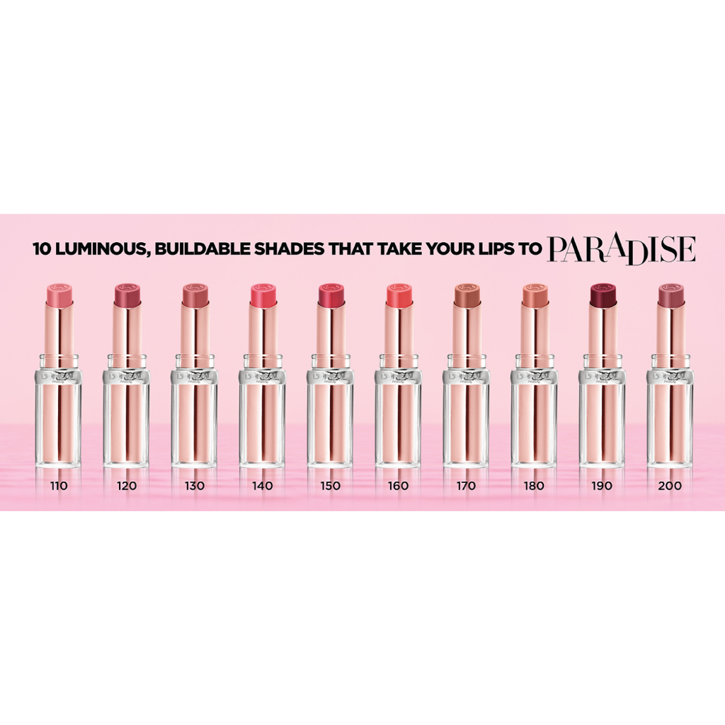 Son môi L'Oreal Paris Glow Paradise Hydrating Balm-in-Lipstick - 110 Pastel Exaltation (Mỹ)