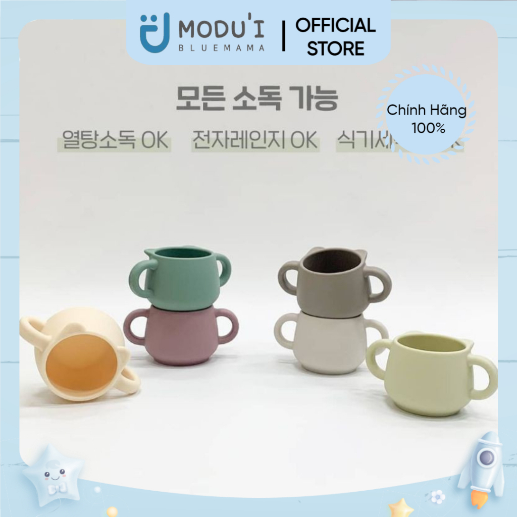 CỐC GẤU CHO BÉ CHÍNH HÃNG MODU'I HÀN QUỐC