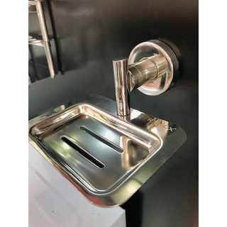 Khay đựng xà phòng inox Khay xà bông inox loại 1, khay xà phòng, kệ đựng xà phòng