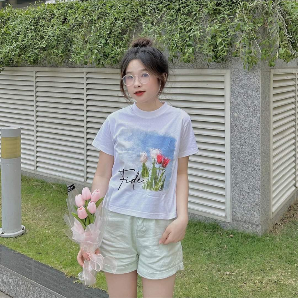 Áo Phông Fide Nam Nữ Unisex Form Rộng Hoạ Tiết Rực Rỡ, Áo Thun Cotton Thời Trang Phối Đồ Cực Chất