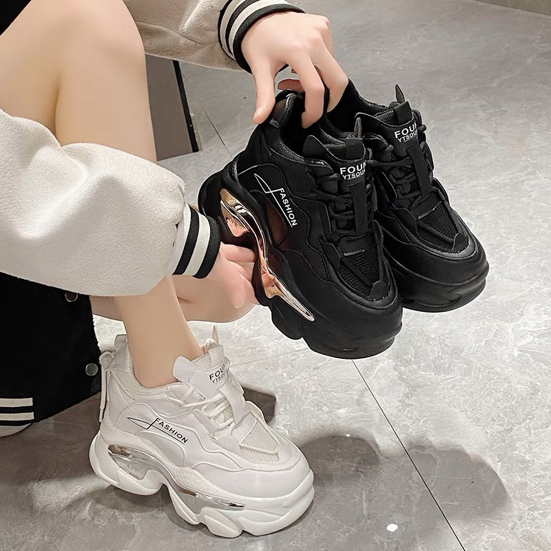 Giày Sneakers Nữ Đế Cao Cá Tính G1790 G1914 G1868 Hàng CaoCấp Có Hộp BảoHành Keo 12T- Shop Giày Bánh Mì