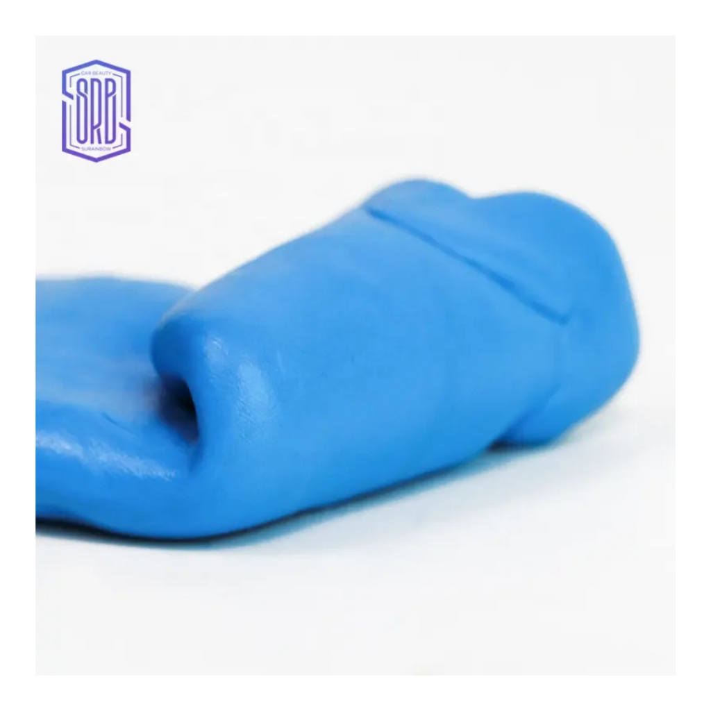 Đất sét tẩy bụi sơn oto màu xanh 100g SURAIBOW