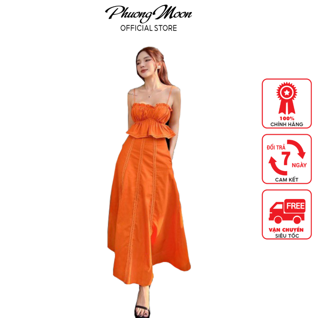 Sét váy đi biển PHUONGMOON, trẻ trung hợp mốt