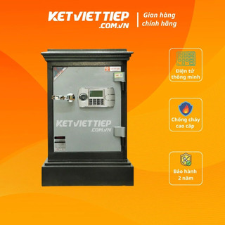 Két sắt Việt Tiệp Tiêu Chuẩn Ngân Hàng K86BLN Khóa Điện Tử, Két Sắt Gia Đình 110KG Sản Phẩm Của Công Ty Két Sắt Việt Tệp