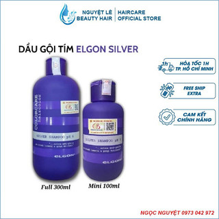 Dầu gội Elgon dành cho tóc tẩy trắng tóc bạch kim Silver Shampoo 300ml