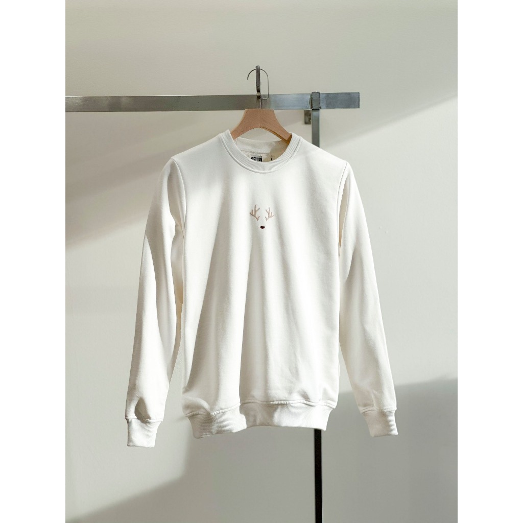 [Mã BYCOT850 giảm ngay 50K đơn 0K] Áo Thun Nam Tay Dài BY COTTON Deer Sweat Shirt