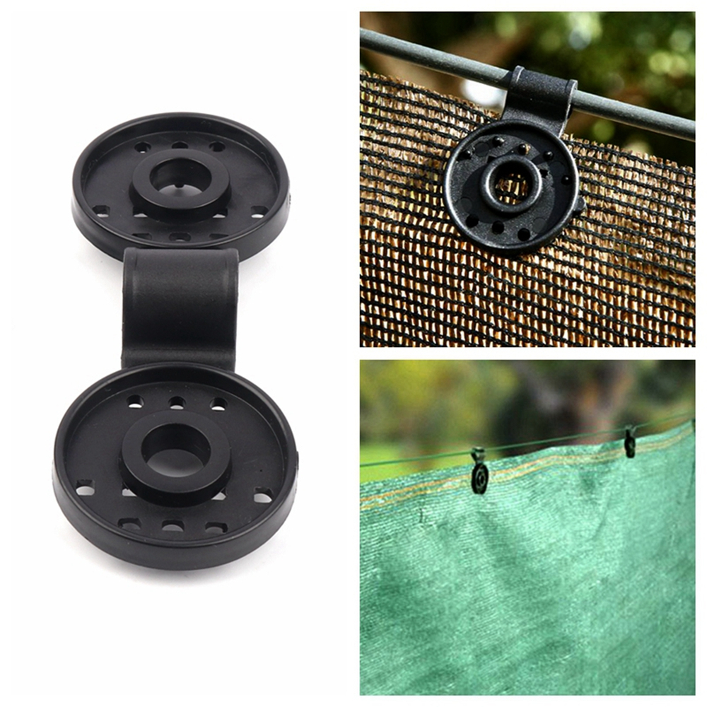 COMBO 50 Kẹp Nhựa Cố ĐịnhTấm Bạt, Tấm Lưới Che Nắng Màu Đen Tiện Dụng