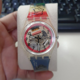 Đồng hồ lộ máy nữ Swatch thụy sỹ chính hãng second hand