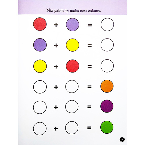 My Holiday: Colouring Cut And Glue