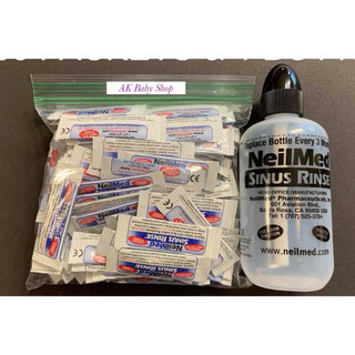 Bộ rửa mũi Neilmed Sinus Rinse (1 bình + 50 gói muối)