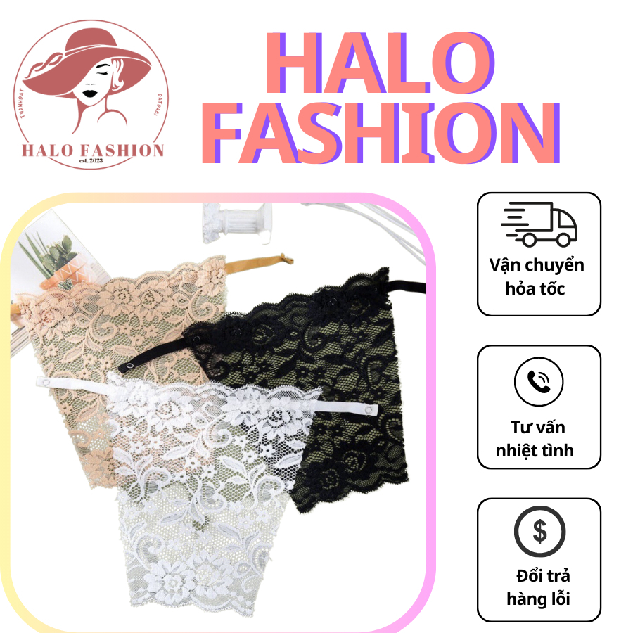 Tấm che ngực có dây cài cúc - Combo 3 cái 3 màu - HALO shop