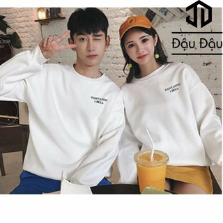 Áo Thu Đông hoodie Unisex Đôi From Rộng