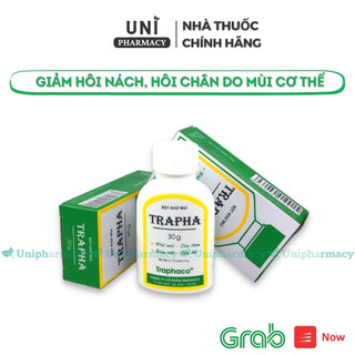 Bột khử mùi trapha khử mùi hôi chân, khử mùi hôi nách traphaco lọ 30g