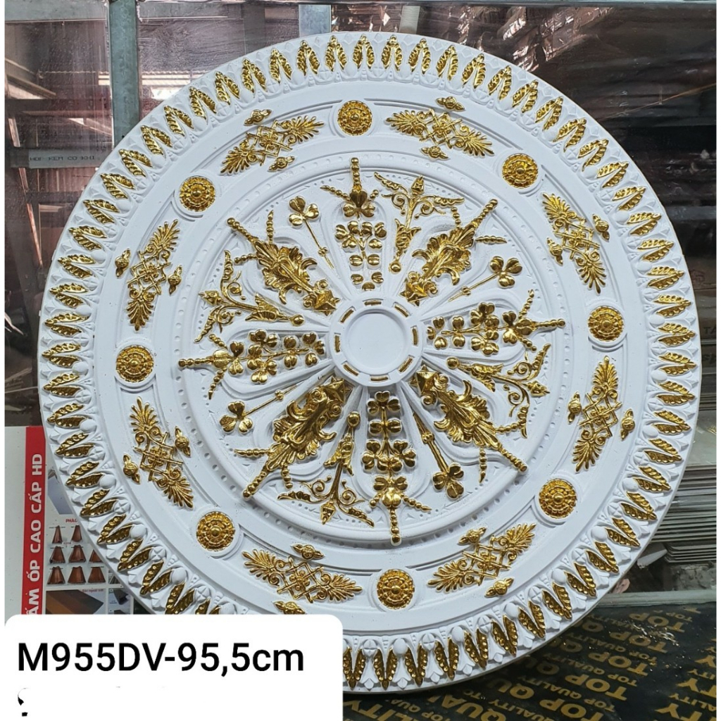 Mâm Trần Phào Chỉ Trang Trí, Hoa Góc, Mâm Trần Nhựa