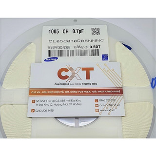 Tụ dán 0402 50V các giá trị (10c)