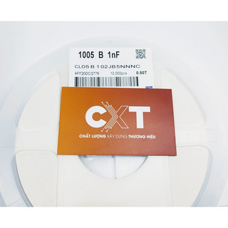 Tụ dán 0402 50V các giá trị (10c)