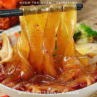 Miến dẹt Nấu lẩu Hàn Quốc 1kg