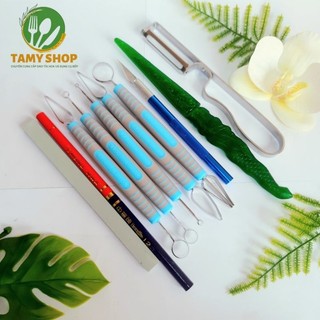 BỘ DAO TỈA - MÓC THÚ CHUYÊN NGHIỆP 10 món loại tốt