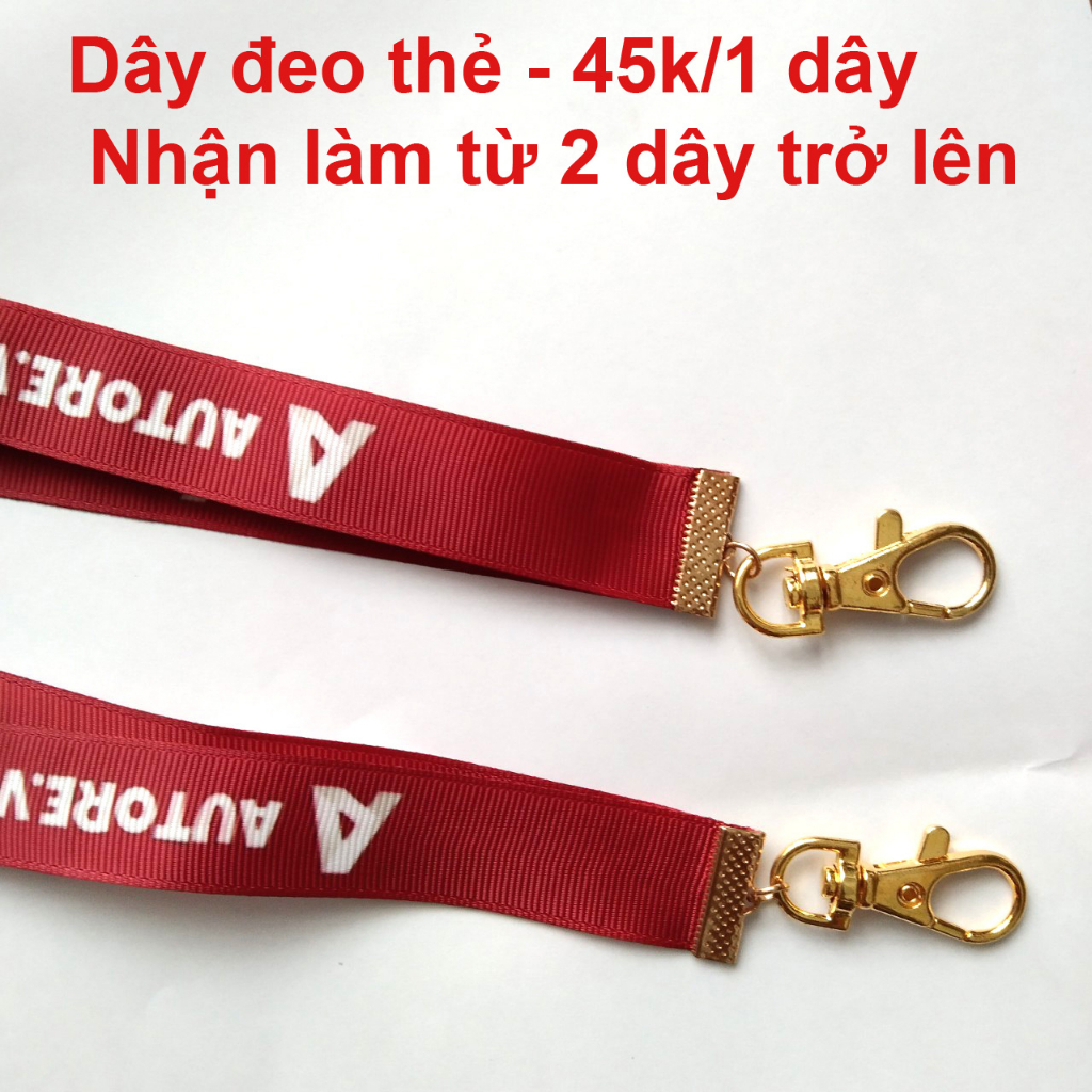 Dây đeo thẻ IN HÌNH THEO YÊU CẦU