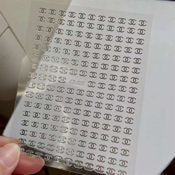 STICKER CB001 VÀNG /  BẠC