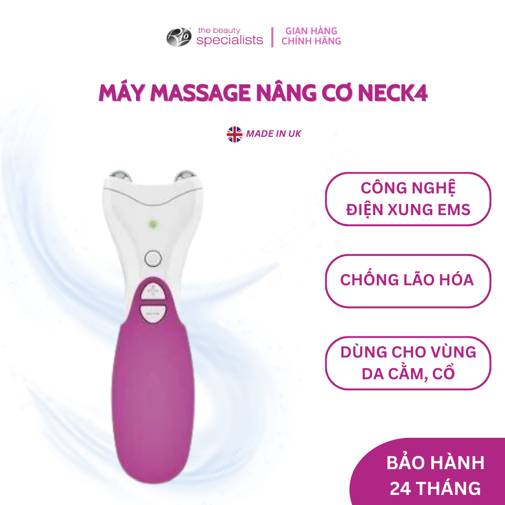 Máy nâng cơ chống nọng cằm dành cho vùng cổ RIO NECK4, Bảo hành 2 năm