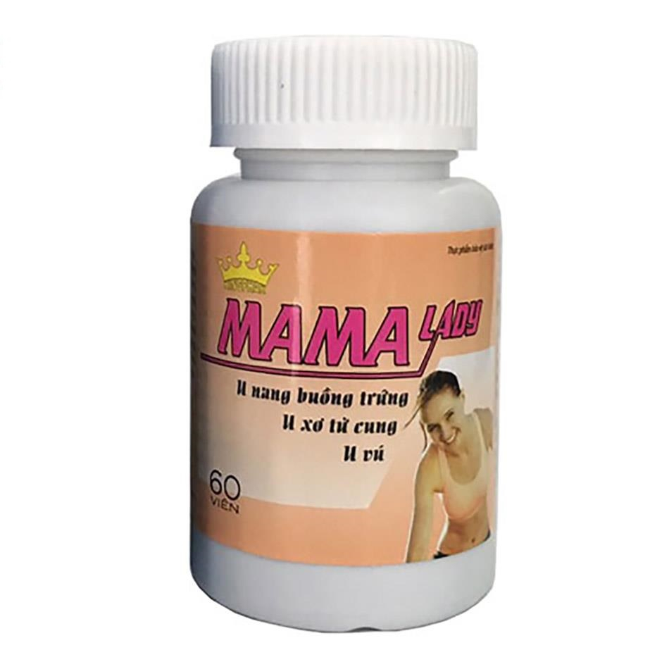viên uông MAMA LADY KINGPHAR - Hỗ trợ điều hòa nội tiết cho phái nữ Giam u tử cung, u buồng trứng, u v/u.