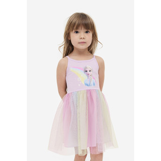Váy bé gái HM Authentic cầu vồng Elsa