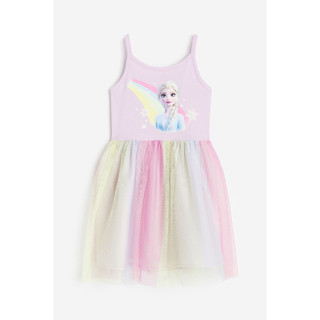 Váy bé gái HM Authentic cầu vồng Elsa