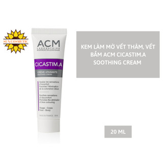 Kem làm mờ vết thâm, vết bầm acm cicastim.a soothing cream 20ml