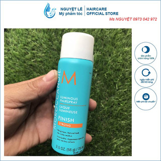 Gôm xịt giữ nếp linh hoạt Moroccanoil Luminous Hairspray 75ml - chính hãng