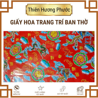Giấy dán bàn thờ trang trí ban thờ cao cấp