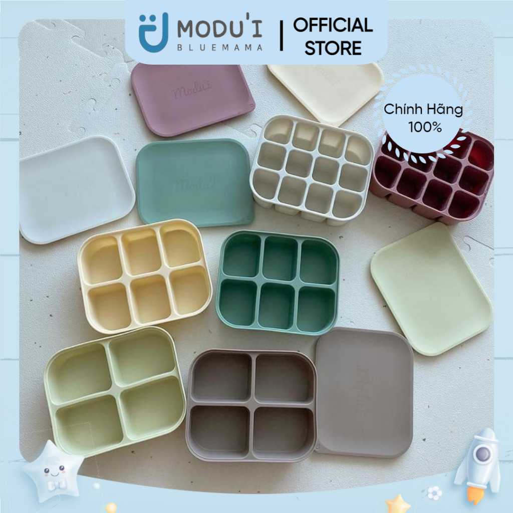 KHAY TRỮ ĐÔNG ĐỒ ĂN DẶM CHO BÉ CHÍNH HÃNG MODU'I HÀN QUỐC