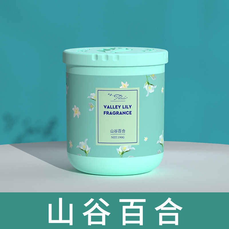 190g Sáp thơm phòng JINGDU có tiếng tại nội địa Trung, hộp hình trụ tạo hương thơm trong phòng, ô tô, tủ quần áo,t