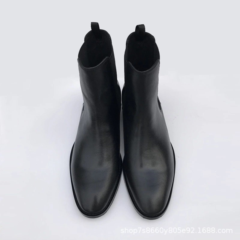 Giày Chelsea Boots nam da loại 1 đã may đế SL1071 StarLord