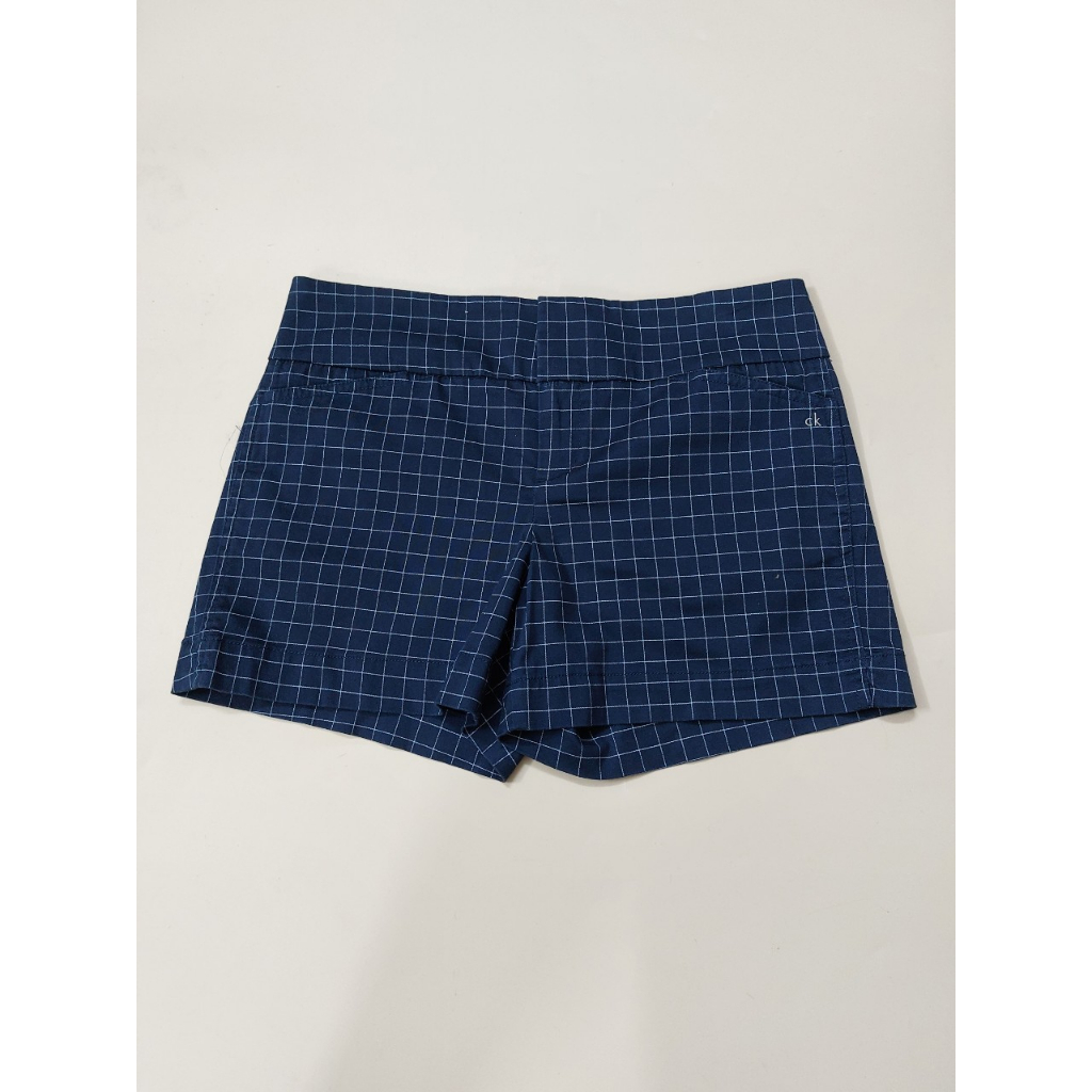 Quần short nữ kẻ C-K. HA4733
