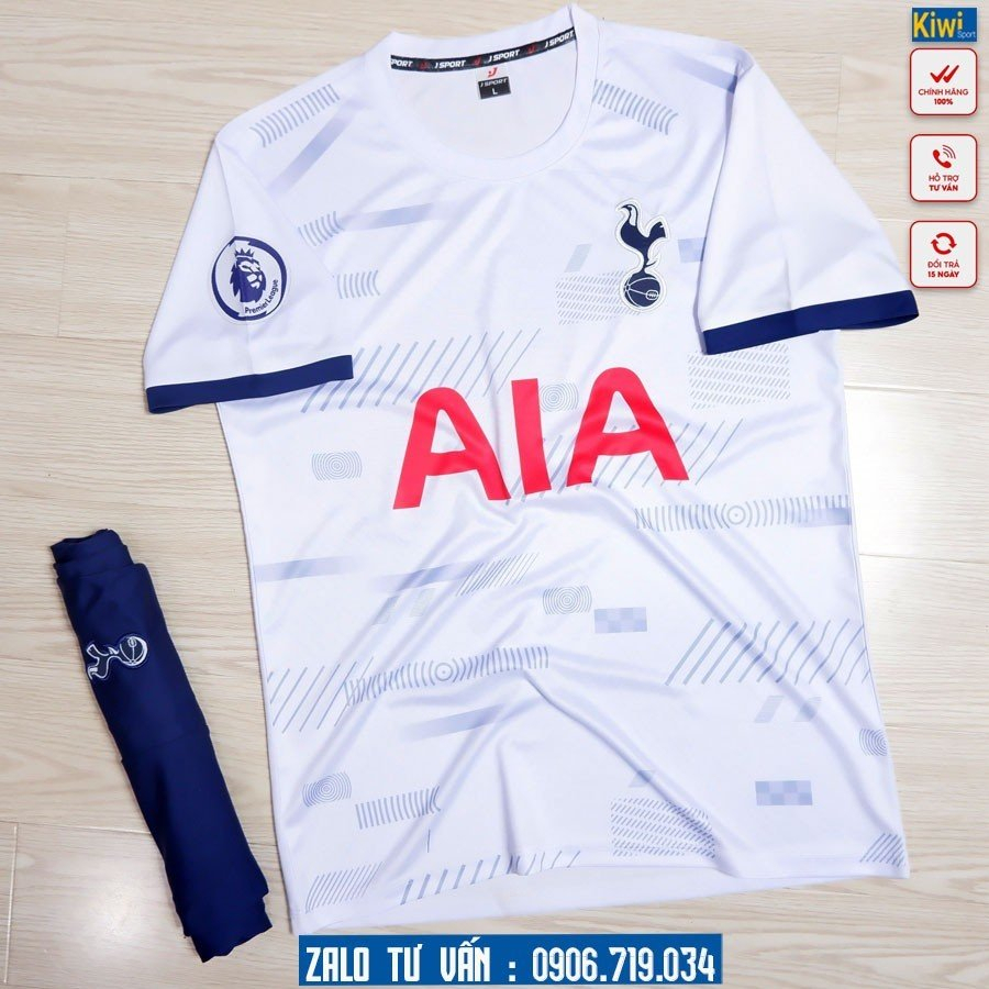 Quần Áo Bóng Đá Tottenham Mẫu Mới Nhất Giá Cực Rẻ, Chất Thun Co Giãn, Mặc Thoải Mái
