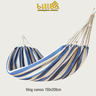 Võng canvas dùng đi dã ngoại cắm trại dành cho 2 người, kích thước to 150*200cm BB2921 - Billba outdoors