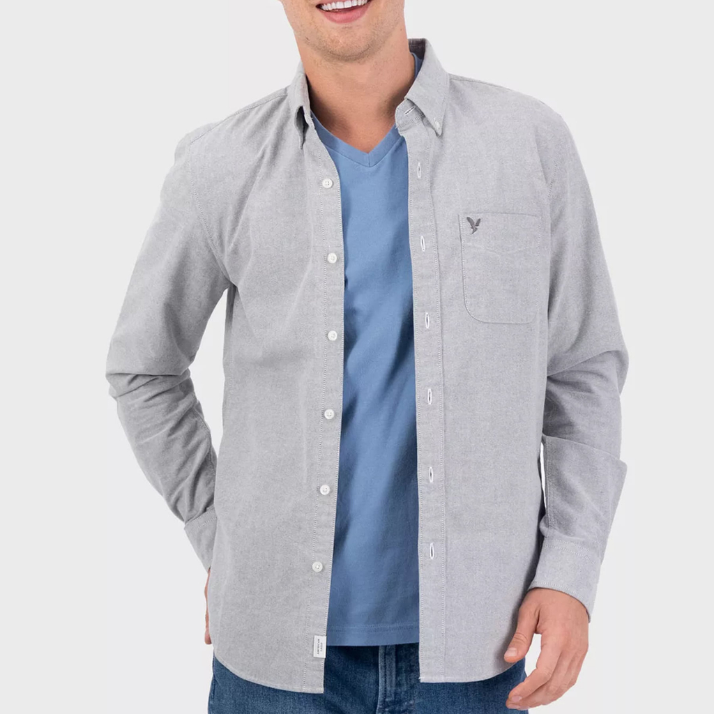 Áo Sơ Mi Nam Dài Tay Oxford American Egle xuất Mỹ