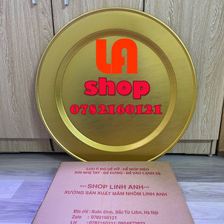 Mâm nhôm mạ vàng 52cm. Mâm cơm mạ vàng. giá gốc tại xưởng không đâu chất lượng và rẻ bằng