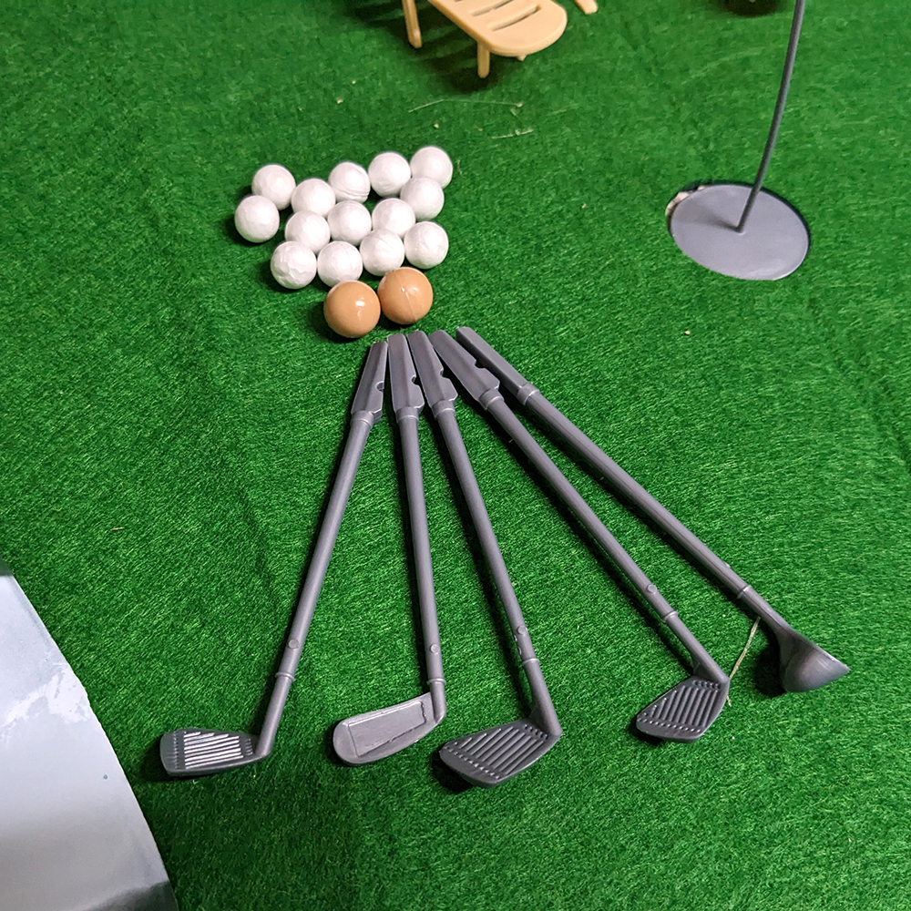 Đồ chơi mô hình sân đánh golf chuyên nghiệp cho trẻ em UL584