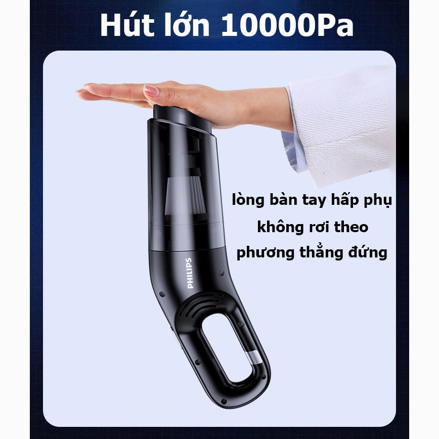Máy hút bụi cầm tay đa năng 4 IN 1, ba phần tử lọc，Hút lớn 10000Pa,máy hút bụi oto, hút bụi gia đình công suất l