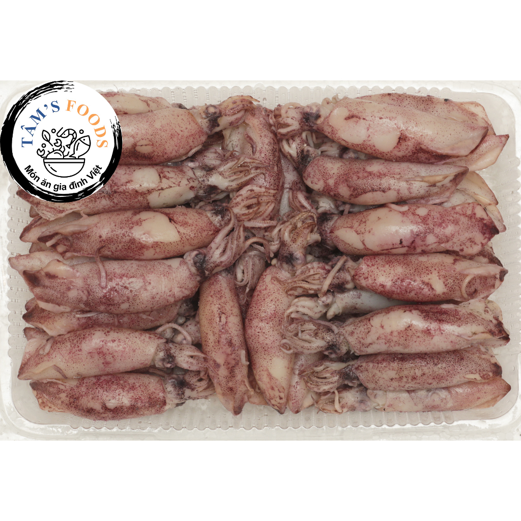 MỰC HẤP 250-500G/HỘP