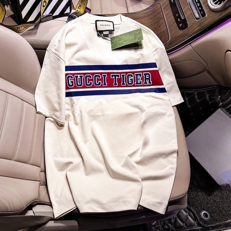 Áo Thun GUCCI TIGER Form Rộng Tay Lỡ Vải Cotton 100% , Áo Phông Tay Lỡ Nam Nữ Cao Cấp | BigBuy360 - bigbuy360.vn