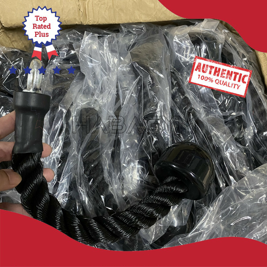 HabaGYM Dây Thừng Kéo Xô, Dây Tập Tay Sau, Tập Gym Chính Hãng