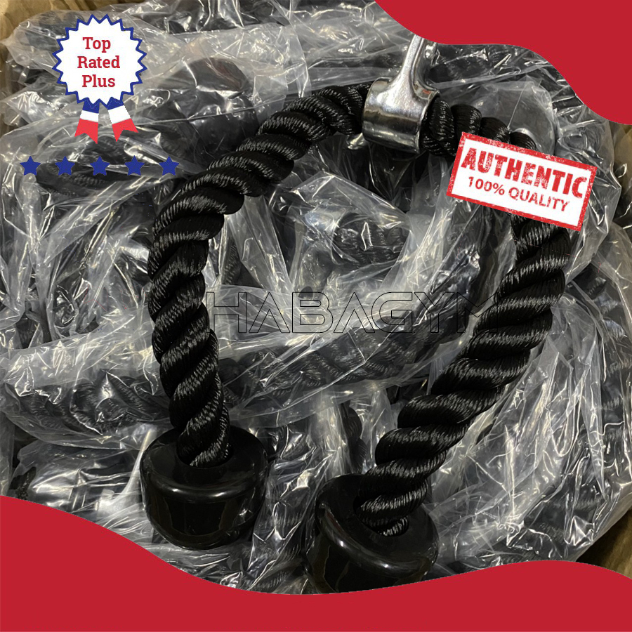 HabaGYM Dây Thừng Kéo Xô, Dây Tập Tay Sau, Tập Gym Chính Hãng