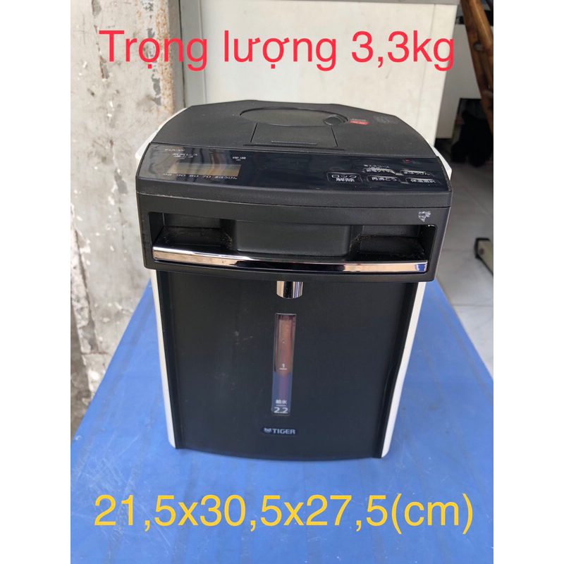 Bình thủy điện nội địa Nhật TIGER PIA-W220-2,2Lít, dòng cao cấp VIP.