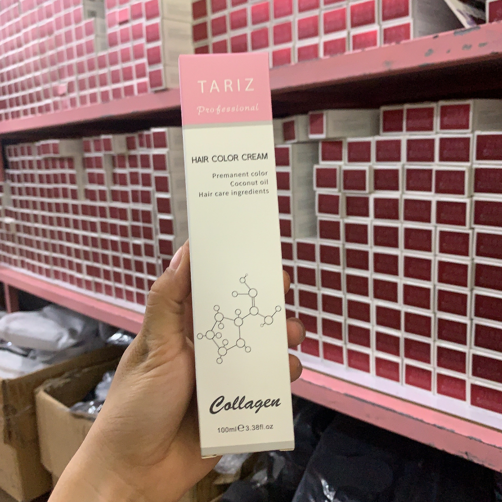 Kem nhuộm thời trang TARIZ  + tặng kèm oxy