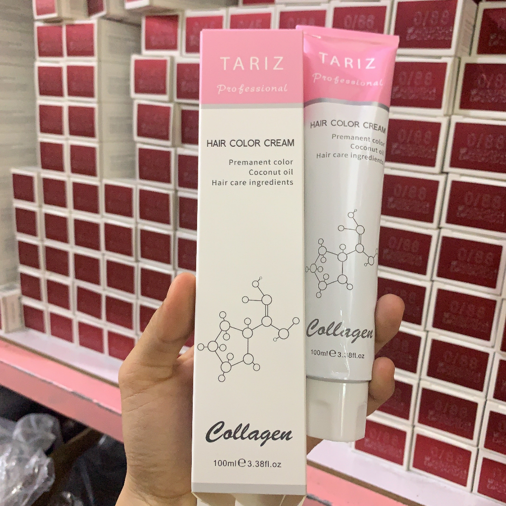 Kem nhuộm thời trang TARIZ  + tặng kèm oxy