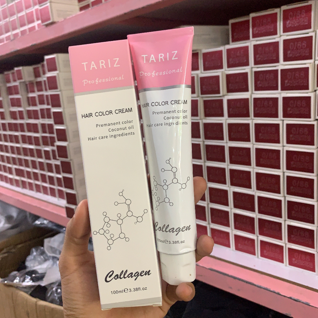 Kem nhuộm thời trang TARIZ  + tặng kèm oxy